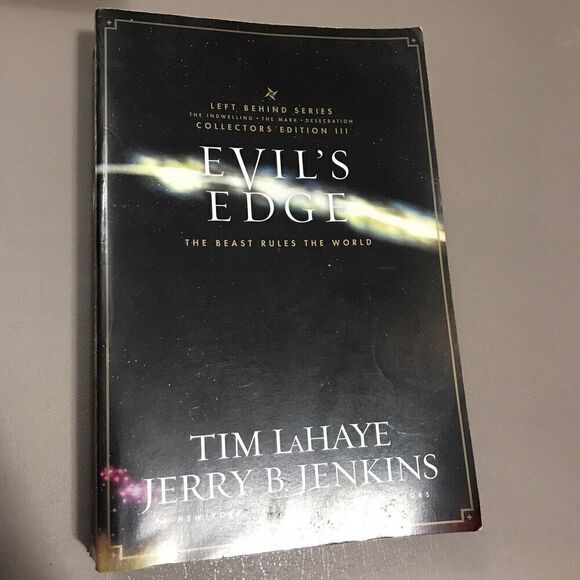 Evil's Edge Book by Dr. LaHaye, Collectors Edition, Left Behind Series, The Beas - Picture 1 of 5